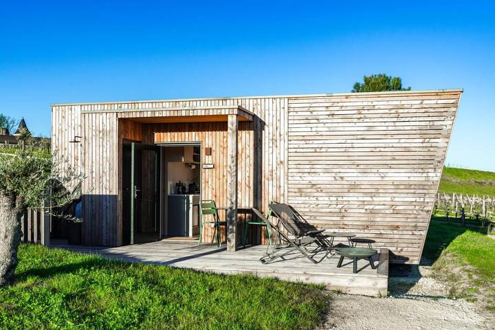 Appartement de vacances pour 2 personnes, avec Terrasse ainsi que Jardin et Vue