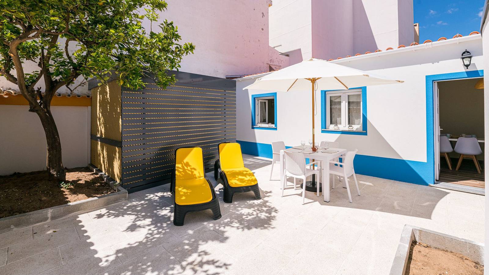 Maison de vacances pour 4 personnes avec terrasse in Quarteira, District de Faro