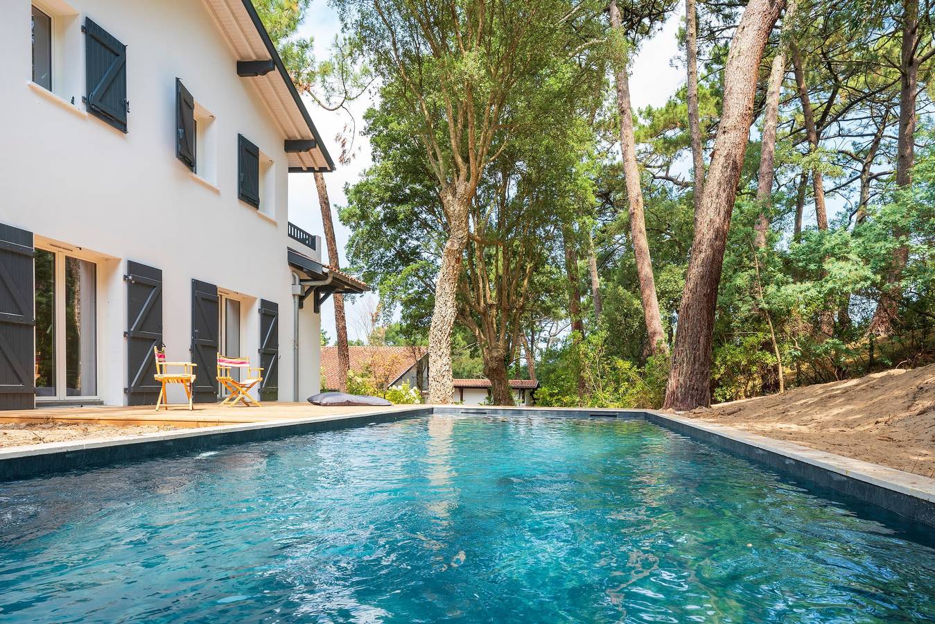 Casa Vacacional 'Cerca del Lago de Hossegor' con Terraza Privada, Jardín Privado y Wi-Fi in Hossegor, Côte d’Argent