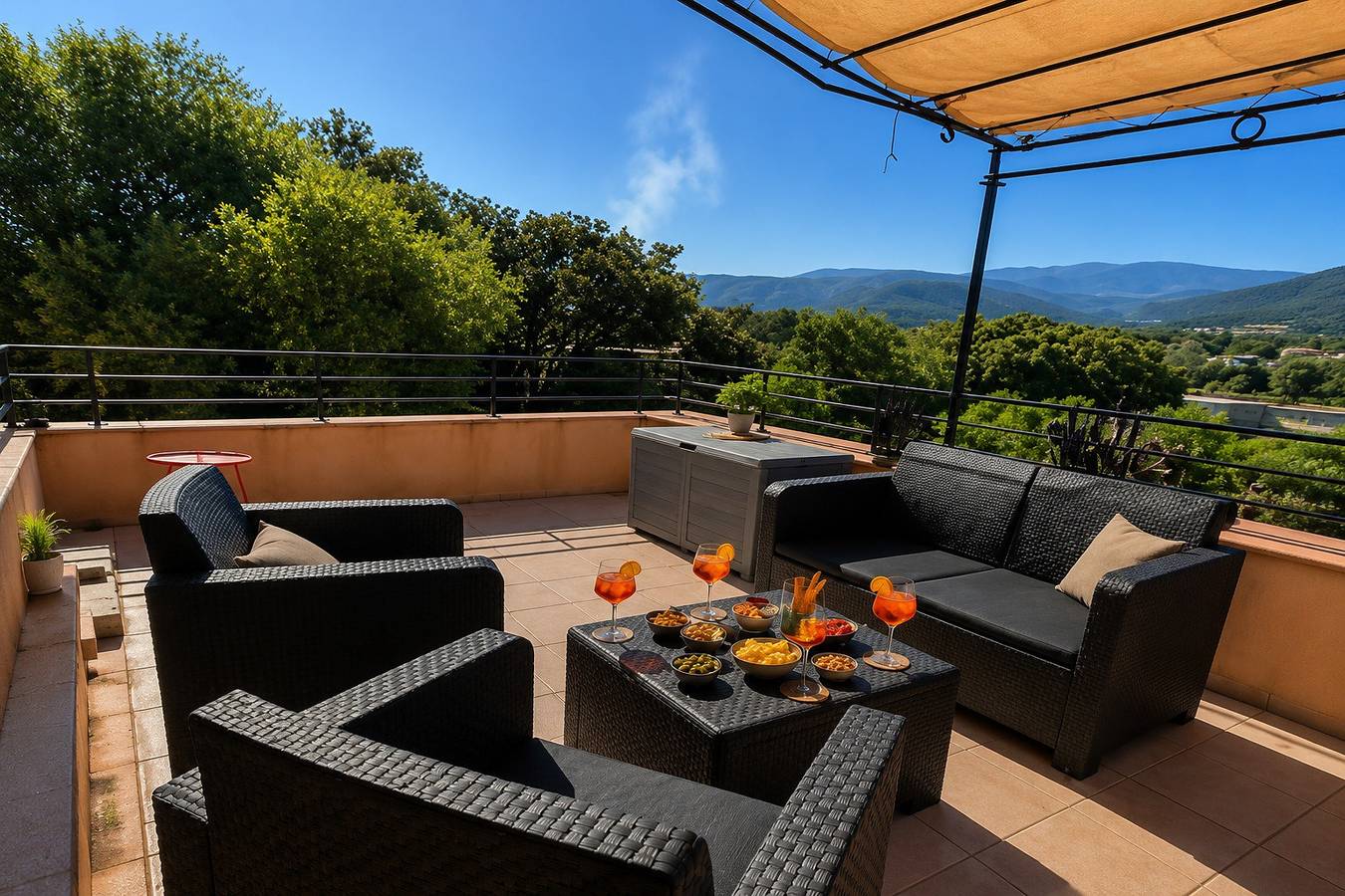 Appartamento intero, Appartamento vacanze per 4 persone con terrazza in Losari, Belgodere