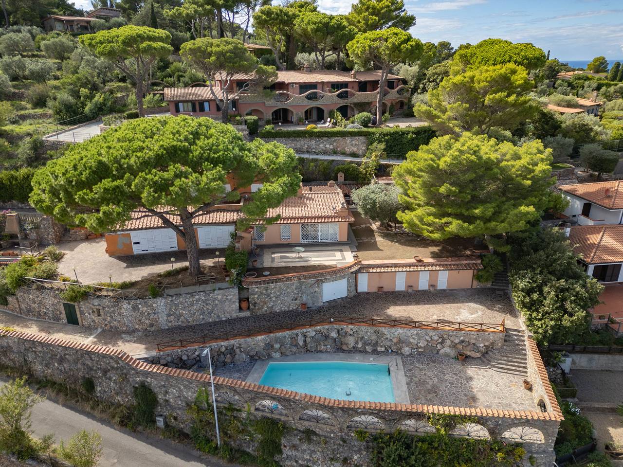 Sole in Porto Santo Stefano, Grosseto Provinz