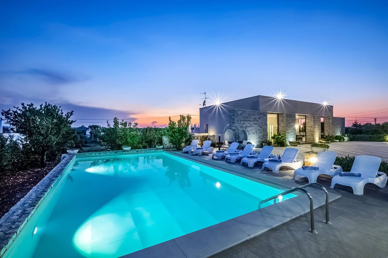 Villa per 10 Persone in Ostuni, Valle D'Itria