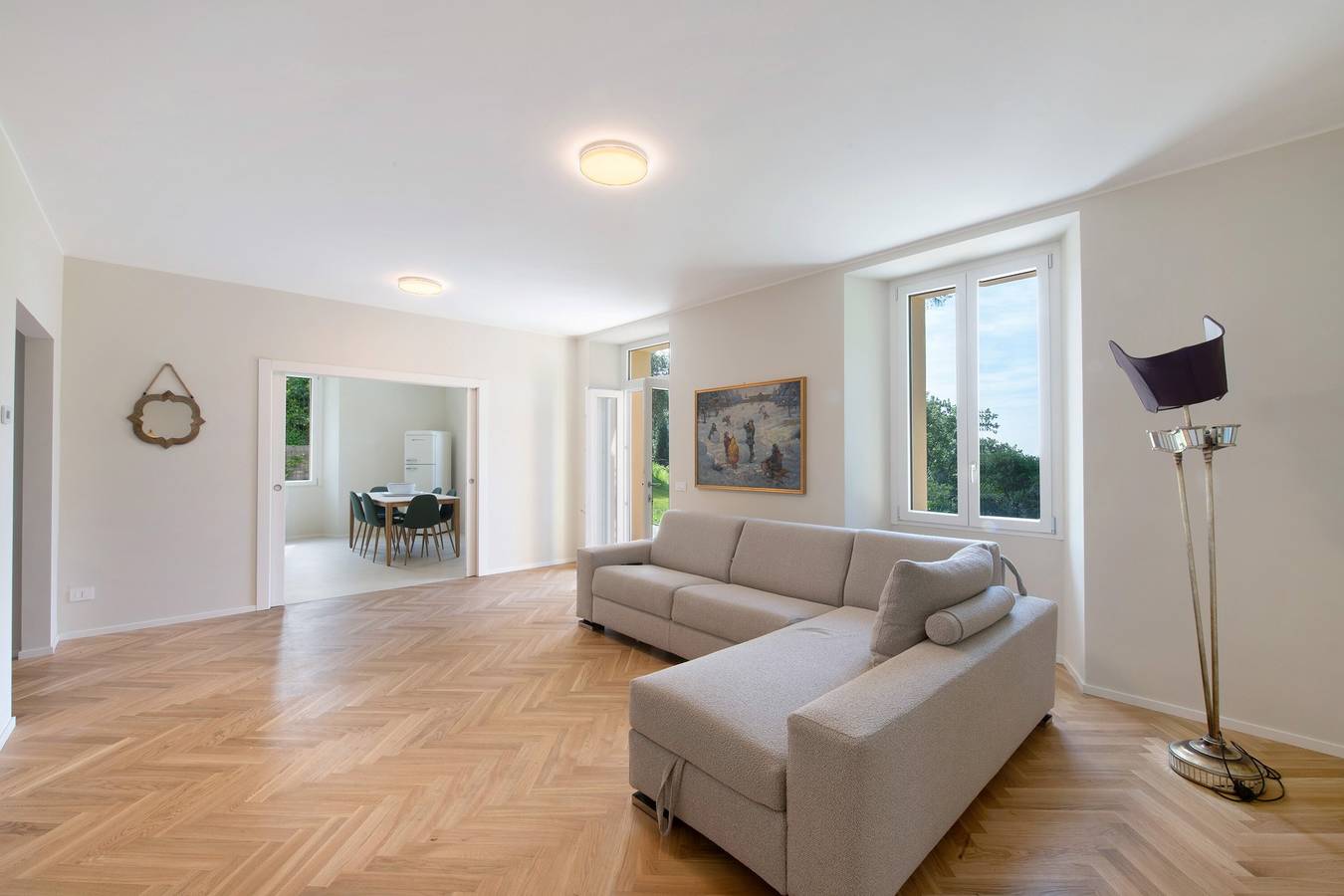 Appartement 'The Garden' in een villa uit de twintigste eeuw in Caslino d'Erba, Brianza