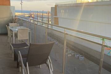 Ferienwohnung für 6 Personen, mit Pool und Terrasse in Badalona