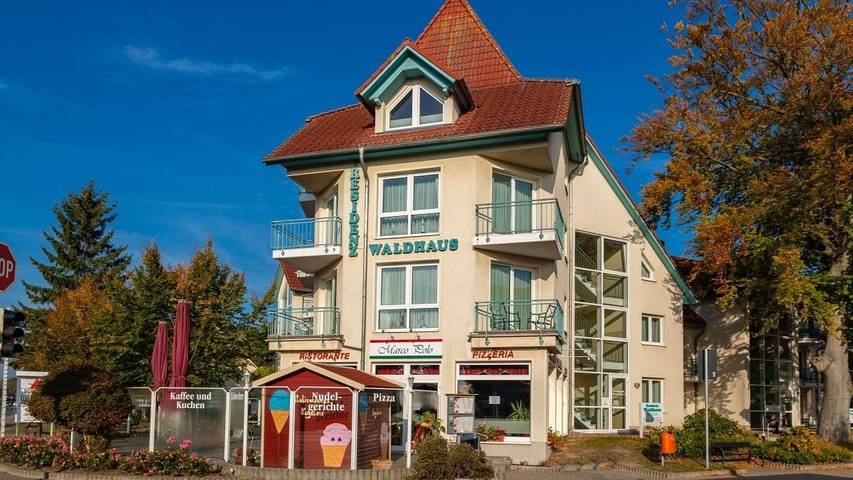 Ferienwohnung für 4 Personen, mit Balkon, mit Haustier in Zempin