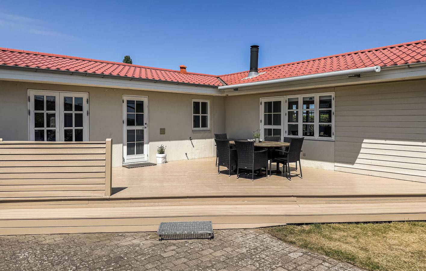 Ferienhaus für 6 Personen mit Terrasse in Nyborg, Nyborg und Umgebung