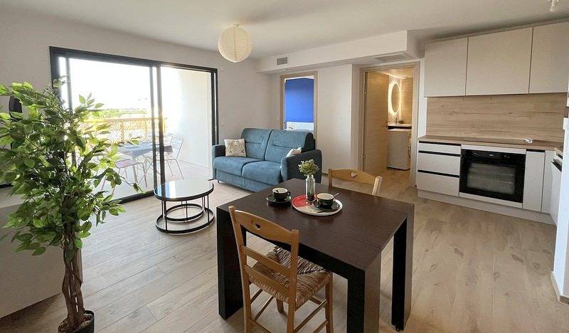Apartamento vacacional entero, Superbe appartement à  400 m de la plage Vue mer 4Cica402 in Le Barcarès, Côte d'Améthyste