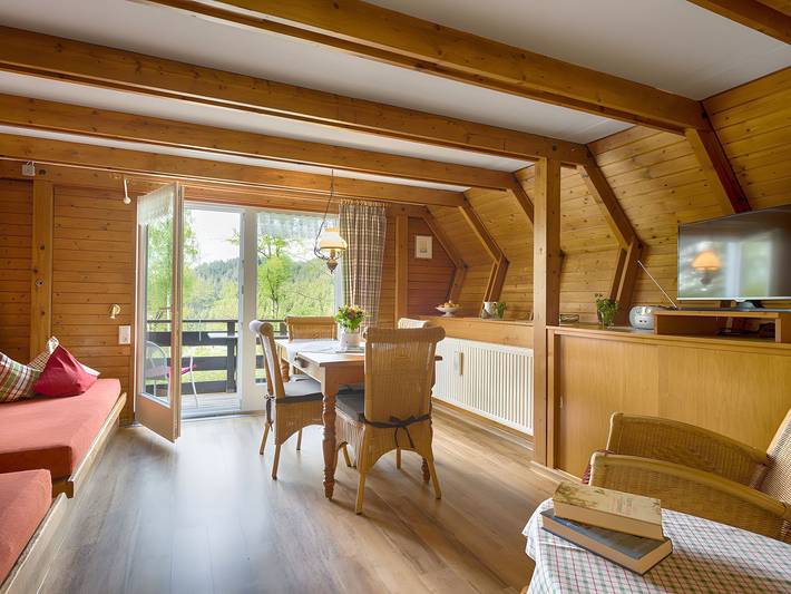 Ferienhaus für 2 Personen, mit Garten und Balkon, mit Haustier im Schwarzwald - 4