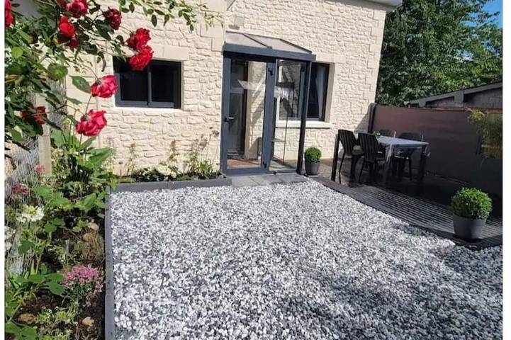 Maison de vacances pour 4 personnes, avec terrasse et jacuzzi