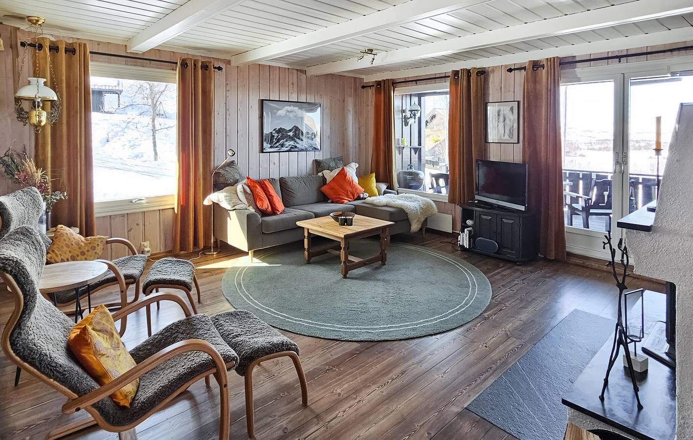 Ferienhaus für 8 Personen mit Sauna in Tinn