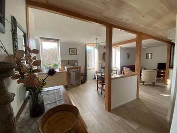 Location de vacances pour 4 personnes, avec vue à Laguépie