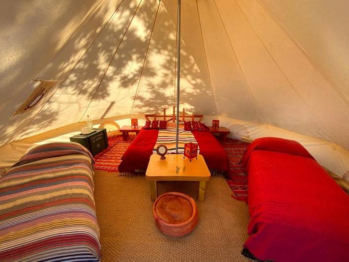 Camping für 5 Personen, mit Pool und Garten sowie Ausblick in der Maremma - 4