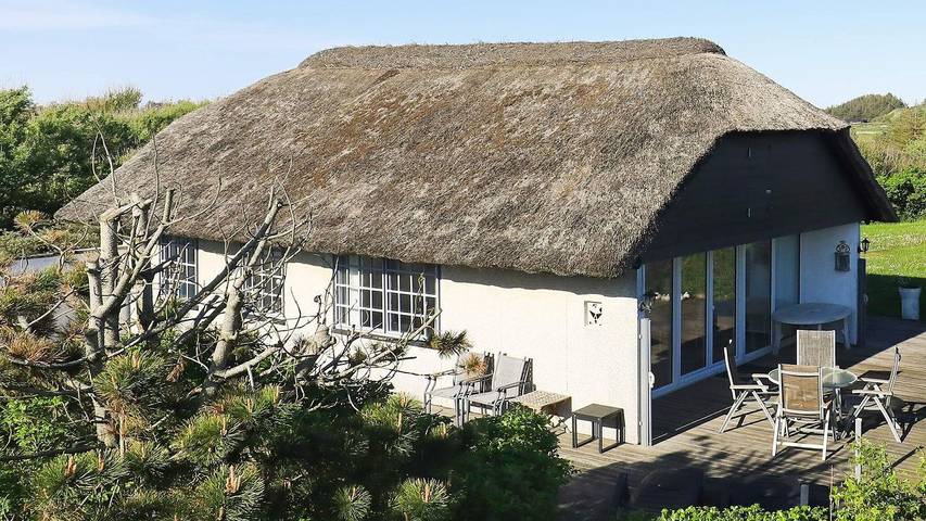 Ferienhaus für 5 Personen, mit Terrasse in Nørlev Strand
