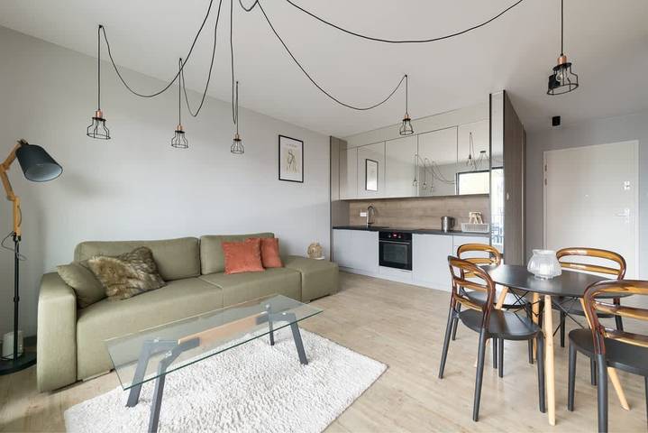 Apartament wakacyjny dla 4 osób, z Ogród w Orłowo