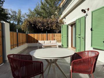 Casa rural para 3 personas, con jardín además de vistas y vistas al lago en Parque natural de las Lagunas de Ruidera