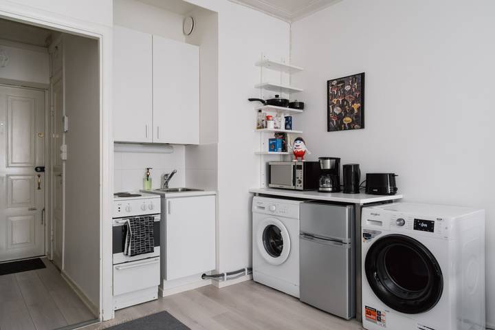 Ganze Wohnung, Cozy Studio Apt in Kamppi with Perfect Location in Helsinki, Uusimaa