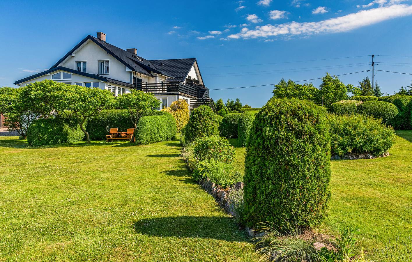 Ganze Ferienwohnung, Ferienwohnung für 2 Personen mit Terrasse in Chmielno