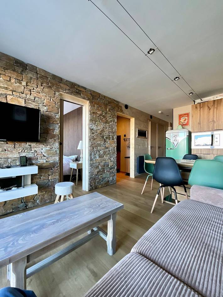 Vakantiewoning voor 6 personen, met balkon, met huisdier in Le Corbier