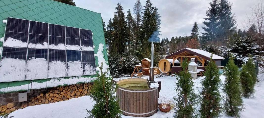 Dom dla 7 osób, z sauna i basen oraz ogród i jacuzzi, Dla rodziny - 1