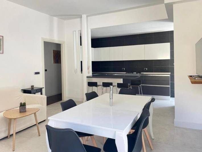 Apartament wakacyjny dla 7 osób, z Balkon i Taras oraz Widok w Anzio