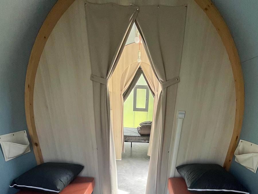 Camping Le Convivial - Zelt 4 personen - Coco Sweet eingerichtetes Zelt in Nabirat, Périgord Noir