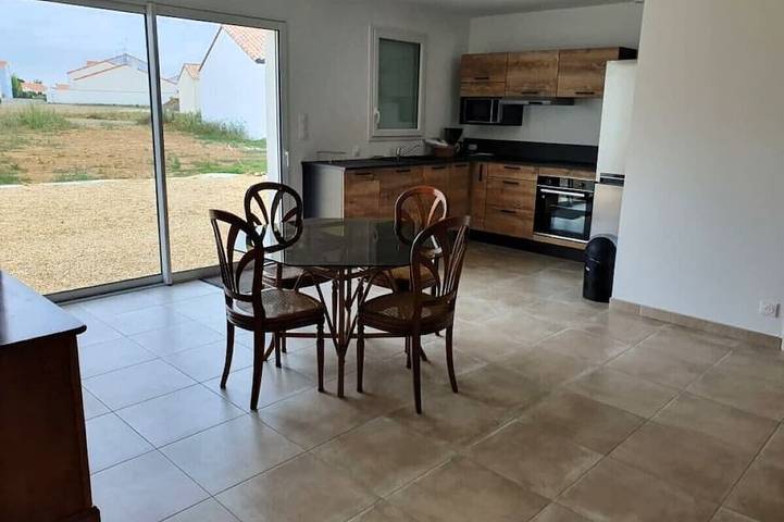 Location de vacances pour 4 personnes, avec jardin, animaux acceptés dans Plage du Goulet