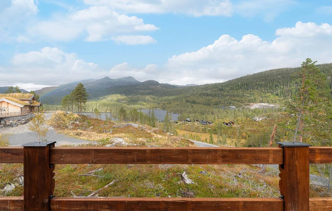 Ferienhaus für 10 Personen mit Ausblick in Hjartdal
