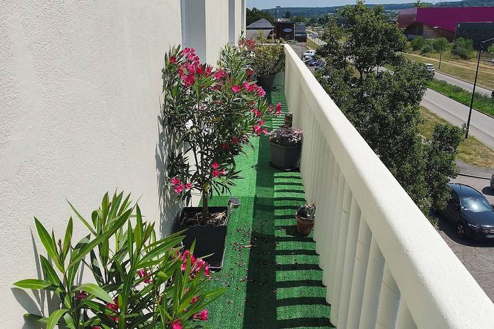Gîte pour 6 personnes, avec Balcon à Saint-Germain-Village