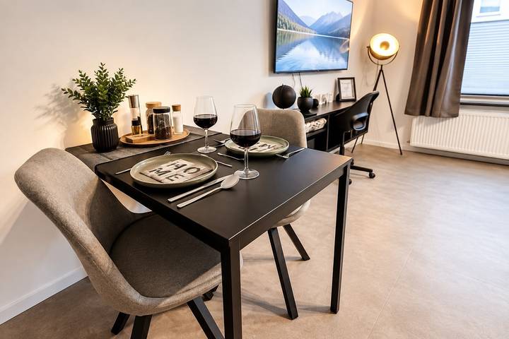 Hel lägenhet, Apartment 'Lilia' with Shared Terrace and Wi-Fi in Landkreis Holzminden