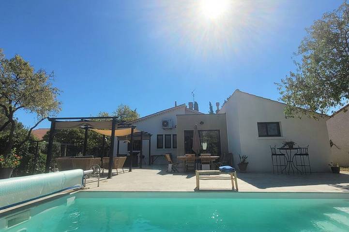 Villa pour 6 personnes, avec jardin, animaux acceptés