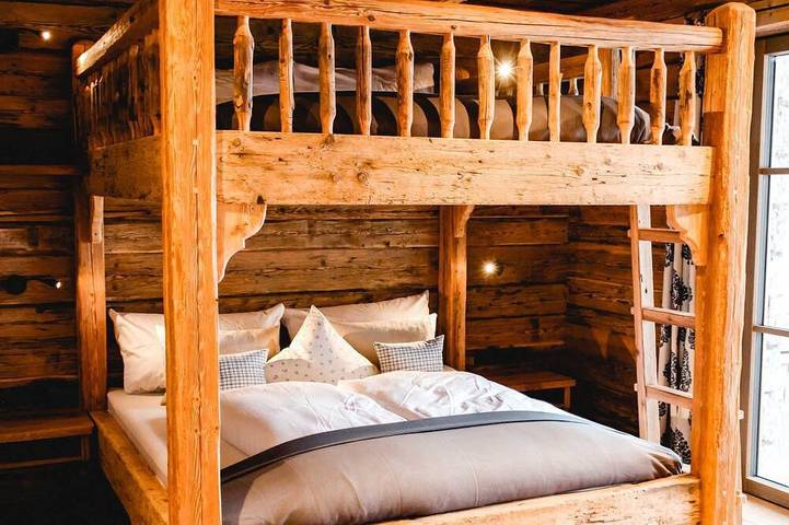 Blockhütte für 8 Personen, mit Sauna und Terrasse sowie Garten in Ischgl - 3