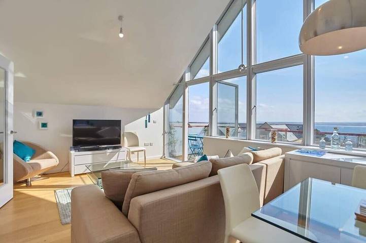 Ferienwohnung für 4 Personen, mit Balkon und Garten in St. Ives