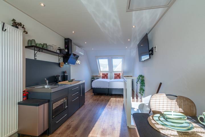 Ferienhaus für 2 Personen, mit Balkon/Terrasse und Terrasse sowie Sauna in Noord-Holland - Nordseeküste