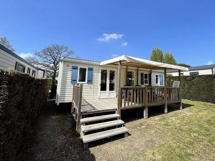 Camping Les Brillas - Mobilhome 6 personas - Emotion 4 Habitaciones 6 Personas + Tv in Les Moutiers-en-Retz, Côte de Jade