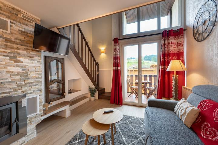 Appartement de vacances pour 5 personnes, avec balcon