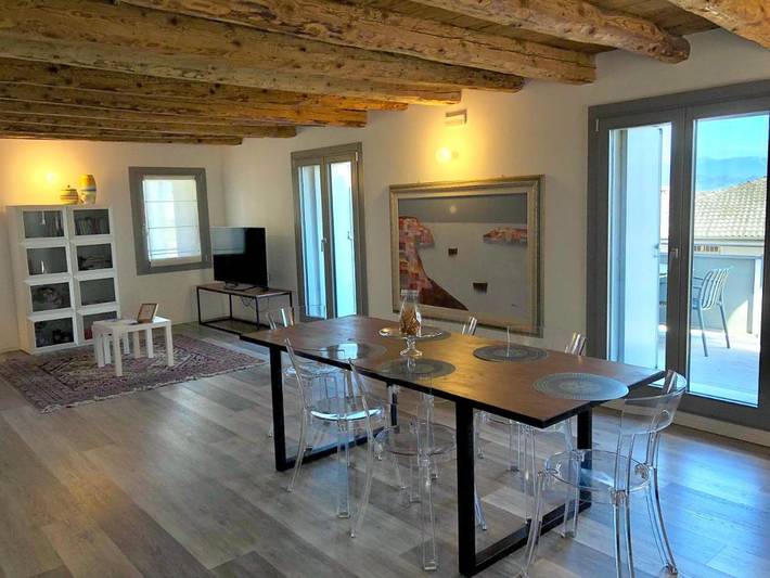 Location de vacances pour 4 personnes, avec vue, animaux acceptés à Crocetta del Montello - 4