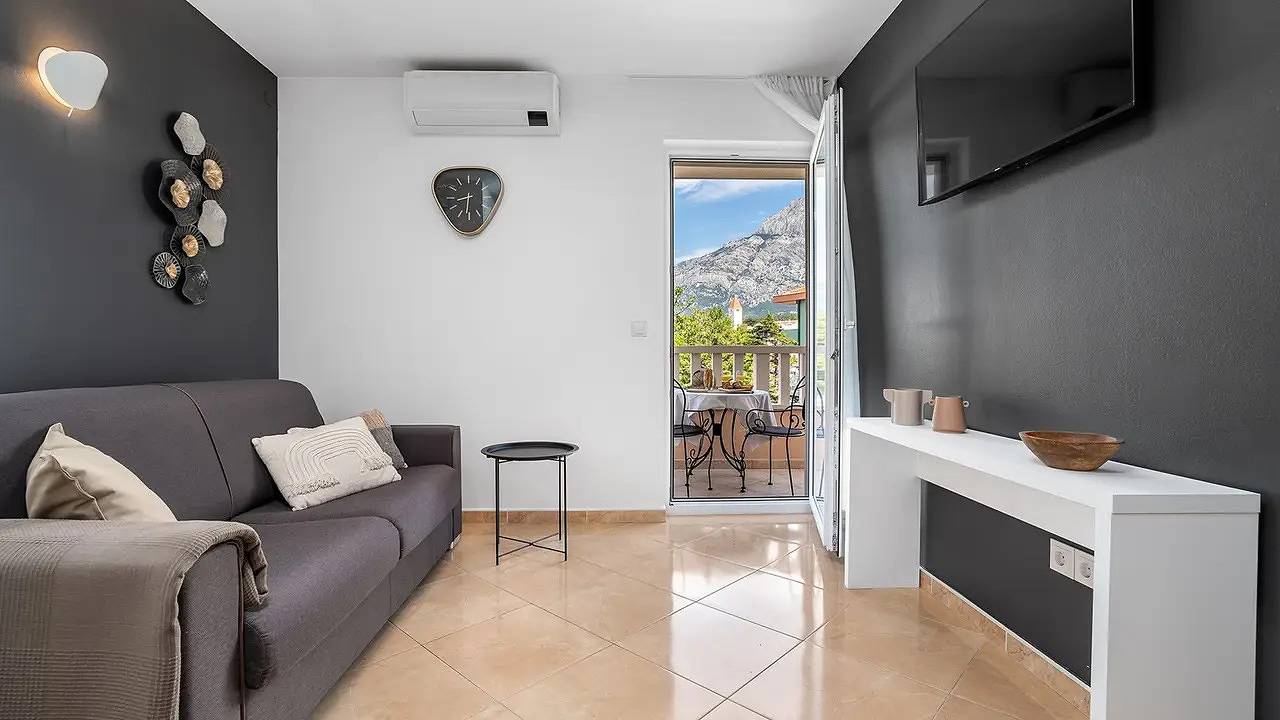 Hel ferieleilighet, Ferienwohnung für 4 Personen (40 m²) in Promajna in Promajna, Makarska Riviera