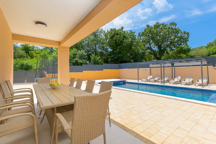 Villa für 10 Personen, mit Pool und Garten sowie Terrasse, mit Haustier in Rovinj - 3