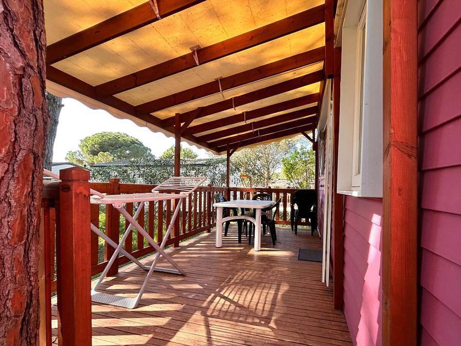 Camping Neptuno  - Mobilheim 4 personen - Comfort | 2 Zi. | 4 Pers. | Erhöhte, nicht überdachte Terrasse | Clim. in Pals, Costa Brava
