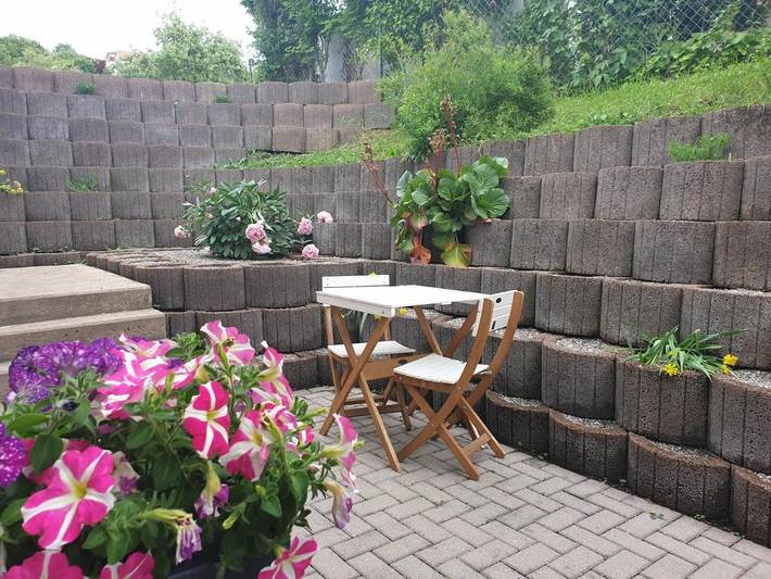 Ferienwohnung für 10 Personen, mit Terrasse und Ausblick