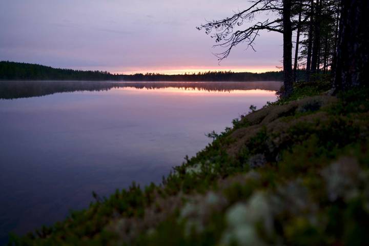 Blockhütte für 2 Personen, mit Garten in Nordschweden - 4