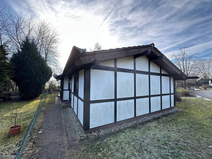 Ferienhaus für 5 Personen, mit Garten und Ausblick, mit Haustier