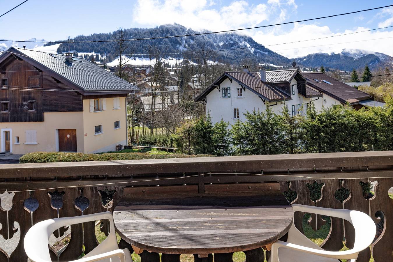 Ganze Wohnung, Ferienwohnung 'Les 4 As' mit Balkon und Wlan in Megève, Pays du Mont-Blanc
