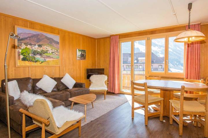 Hütte für 6 Personen, mit Garten und Ausblick in Adelboden - 2