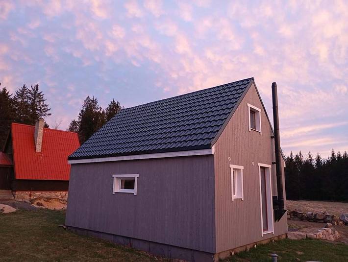 Chalet für 5 Personen, mit Ausblick und Terrasse sowie Garten, mit Haustier im Erzgebirge (Tschechien) - 4