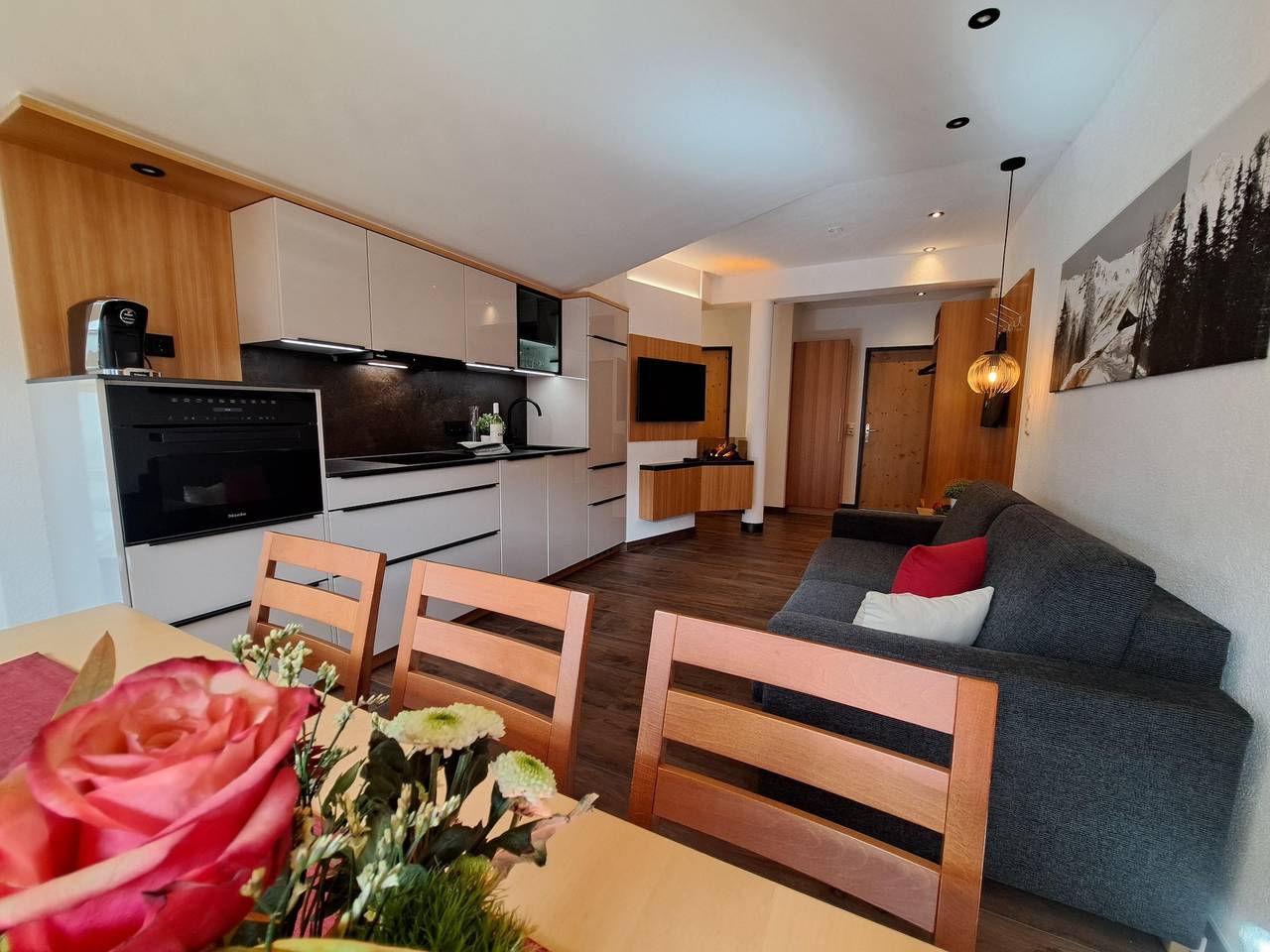 Ganze Ferienwohnung, "Typ C" (2-4 Pers.) /1 Schlafraum/Du/Wc in Kappl, Verwall