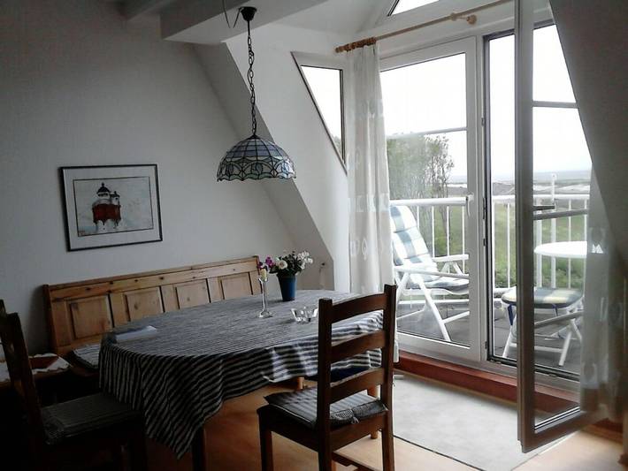 Ferienhaus für 3 Personen, mit Balkon und Garten sowie Sauna auf Wangerooge - 4
