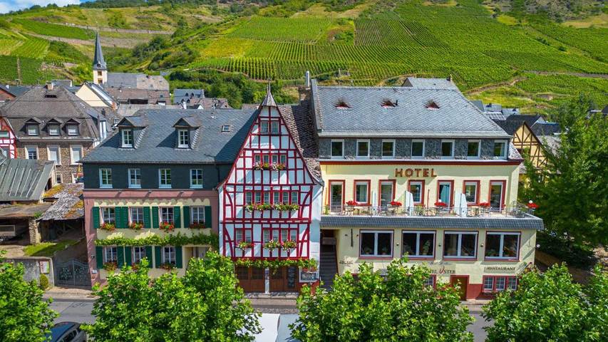 Pension voor 2 personen, met uitzicht en terras aan de Moezel