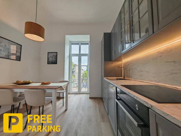 Ferienwohnung für 4 Personen, mit Ausblick und Garten, mit Haustier in Ljubljana