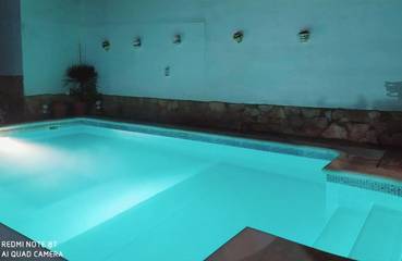 Chalet para 15 personas, con jardín además de piscina y vistas, Se admiten mascotas en Tierra de Mérida - Vegas Bajas